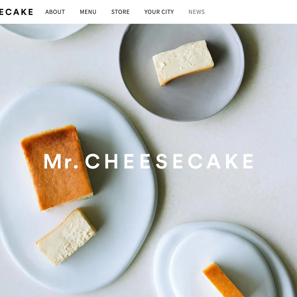 NO.24　Mr. CHEESECAKE
